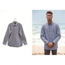 Men Shirts - Blue - View 3