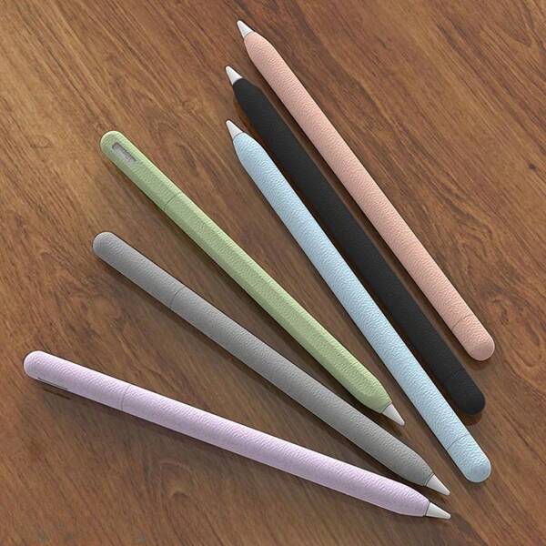 Soft Silicone Shock-Absorbing Stylus Protective Cover Case For Apple Pencil 1st & 2nd Gen, IPad Pro