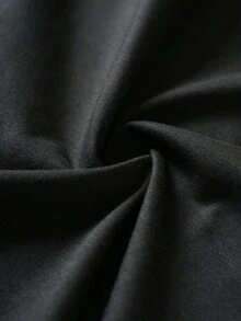 Camiseta 100 % algodón, 220 g, para todas las estaciones, con frase "La Parca" (1 unidad) - Negro - Ver 4