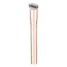 Foundation Concealer Brush, Angled Professional Contour Makeup Brush Soft Dense For Liquid Cream Powder Makeup, Flawless Blending & Coverage, Champagne Gold - Multicolor - View 7