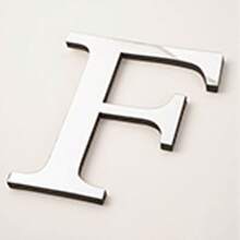 20cm 3D 金银色亚克力字母镜子墙贴 字母 Y 自粘家居装饰字母标志艺术贴纸 DIY 家居装饰贴纸 墙面装饰 房间装饰 墙镜 房间浴室装饰 客厅装饰 - 彩色 - 查看 14