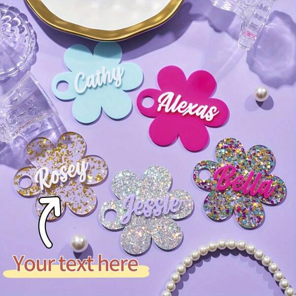 Customized 40oz Acrylic Cup Labels, Personalized Nameplates, Simple & Versatile Design, Nameplates Suitable For Cups, Great Gift For Family And Friends