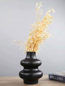 1件套黑色花瓶，适合现代家居装饰，可用于打造唯美房间装饰、波西米亚风格装饰、婚礼餐桌摆饰、派对装饰、办公室中心花瓶装饰。 - 彩色 - 查看 14