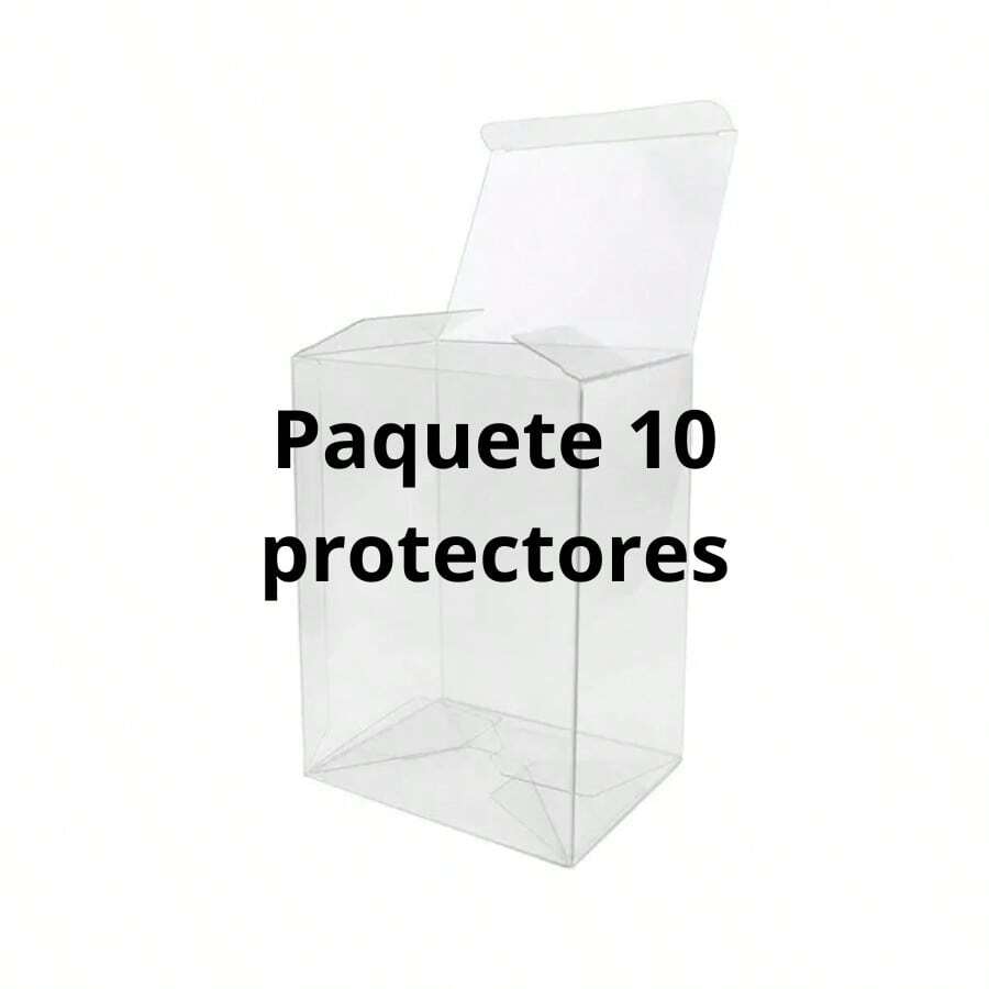 FUNKO POP Protector para figura pop Chalice paquete de 10 piezas protección transparente coleccionable juguetes organización figuras anime manga accesorios resistente material duradero colección - Multicolor - Ver 1