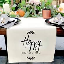 1 块定制涤纶桌布，可印上您的照片、文字或企业徽标 - 可机洗、可重复使用、防污，适用于情人节、复活节、母亲节、圣诞节、万圣节、生日、婚礼招待会、横幅、周年纪念、派对装饰和活动餐桌装饰