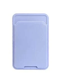 Soporte adhesivo universal para teléfono móvil que se ajusta a varios modelos de teléfonos, adecuado para guardar tarjetas de tránsito, tarjetas de acceso, tarjetas de identificación, tarjetas de crédito y evitar la pérdida de tarjetas, para mujeres y hombres, cartera Magsafe, cartera para tarjetas