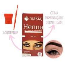KIT 8 HENNA SOBRANCHELA - MAKIAJ - 3 中棕色 - 查看 2