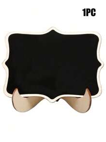 20Pcs Mini Blackboard Display Panel Decoration, Home Decoration Signs, Mini Message Board Display Wooden Blackboard, Suitable For Wedding, Baking Display, Hotel, Banquet, Dessert, Table Cards, Mother's Day Graduation