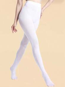 Women Tights - White - View 1
