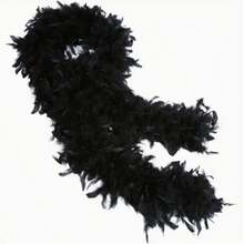 1PC Man-Made Kolorowe Boa z Piór 6,6ft Boa z Piór Dla Kobiet Do Tańca Wesele Impreza Halloween, Dekoracja Sceny Impreza Świąteczna Nakrycia Głowy Akcesoria Odzieżowe, , Dekoracja Szalika, Nadaje Się Na Urodziny, Halloween, Boże Narodzenie, Wyścigi Konne, Herbatka, Sylwester, Koncert I Wystrój Domu, Taniec Weselny, Występ Sceniczny, Kostium Karnawałowy I Akcesoria, Artykuły Imprezowe, Idealny Wybór Na Prezenty