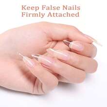 1/2/3pcs Nail Glue, Suitable For Nail Stickers, Nail Tips And False Nails, Super Adhesive, Long-Lasting, Applicable For Acrylic Nails, Gel Nails, Used With UV/LED Lamp - Clear - View 5