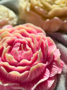 6.5" Extra Large Peony Flower Candle Silicone Mold DIY Flower Candle Resin Plaster Mould Candle Making Supplies Home Decoration Handmadle Gift - Multicolor - View 7