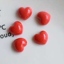 11pcs Cute Versatile Heart Shaped Refrigerator Magnets For Birthday Party Wedding Decoration DIY Atmosphere Decoration Magnetic Stickers For Office Whiteboard Message Board Kitchen
