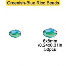 100/200 bucăți 4x6mm/6x8mm AB culoare verde măsline mărgele rotunde de sticlă plate pentru realizarea de bijuterii, meșteșuguri și accesorii