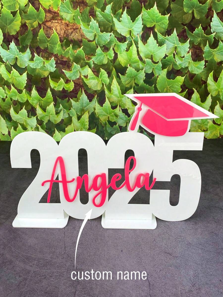 Puntelli per cabina fotografica di laurea 2025 - Cartello per selfie di laurea, puntelli per cabina fotografica di laurea classe 2025 forniture per feste di laurea per college e liceo