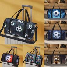 Elegant Travel Bag, Yoga Mat Bag, Gym Bag, Football Series / Sports Style, Suitable For Travel, Daily Carry, Fitness, Snow, Camping, Outdoor Activities Bag For School School Accessories School Stuff