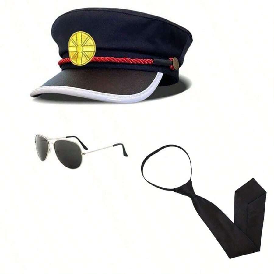 3pcs/Set Hanako-Kun Anime Hats, Cartoon Fan Product, Flat Top Anime ...