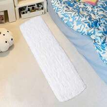 1 件，柔软的卧室地毯，蓬松，防滑毛绒毛绒柔软毛绒床边地毯，扎染客厅地毯，适合女孩儿童婴儿青少年宿舍家居装饰，卧室客厅育儿室地毯房间装饰 - 白色 - 查看 18