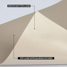 1 rollo de revestimiento para estantes de gabinete de cocina, tapete para cajón resistente al agua y al aceite, revestimiento antideslizante de material EVA para gabinetes, encimeras, estantes, refrigeradores, mesas, armarios