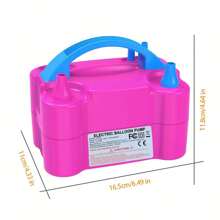 Mini Electric Balloon Pump, Portable Balloon Pump, Balloon Party Birthday Decoration Inflator (220V-240V 300w) Attention: 5-Inch Balloons Cannot Be Used