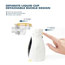 超细可充电迷你眼部保湿喷雾器，-USB 供电，缓解疲劳，精细雾化，智能时间提醒，可调节喷雾量，轻巧设计，易于使用和旅行，滋润您的眼睛 - 彩色 - 查看 10