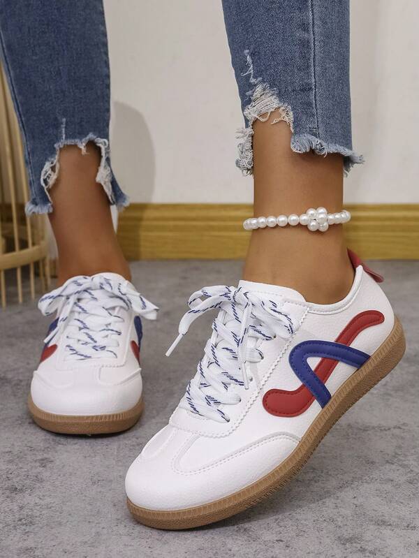 2025 Spring New Soft Sole Lightweight Not Tired Women Casual Round Toe Small White Shoes, Non-Slip Wear-Resistant, Daily Outdoor Slip-On Flat Leisure Shoes