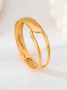 3pcs Fashion Asymmetric Metallic Water Drop And Snake-Shaped Bangle Bracelets, Personalized Geometric Abstract Design, Luxurious And Elegant Accessory Suitable For Women, Everyday Wear Or Holiday Gift