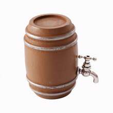Modelo en miniatura de barril de vino tinto, barril de vino tinto realista, decoración de barril de vino tinto para casa de muñecas, adorno de minibarril de vino tinto