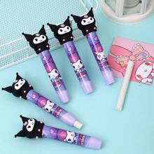 Sanrio 1 pieza Sacapuntas de goma de personaje lindo Hello Kitty de Sanrio - ABS, para uso en oficina/escuela, sin suciedad ni fragancia, goma de borrar rosa con diseño de Kitty