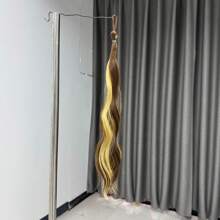 1pc Ombre Wavy Braided Ponytail Wig