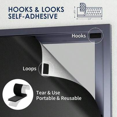 窗户天窗遮光窗帘，防紫外线窗帘，临时遮光窗帘，全新 100% 遮光窗帘，百叶窗全遮光板，便携式遮光布，适用于卧室、车窗遮光，安装简便，可根据自身尺寸裁剪，墙面装饰，房间装饰贴纸