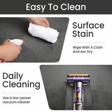 Sour Lemon 1pc Thick Soft Rugs Living Room, Faux Rabbit Fur Rug Area Rugs For Bedroom Rug, Anti Slip Rug Large Smooth Luxury Floor Carpet Short Pile Area Rug For Living Room, Bedroom, Perfect Gift For Mothers' Day - Dark Grey - View 7