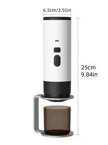 NEW Portable 2-In-1 Wireless Coffee Machine USB-C, With Heating And Digital Battery Display, Suitable For Travel, Car, Office, Outdoor Camping Back To School