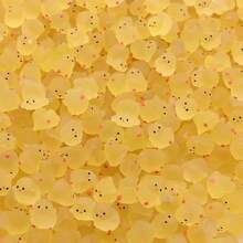 5/10/20/50pcs Mini Glow In The Dark Chick DIY Accessories, Decoration For Car, Dashboard, Desktop, Room, Party, Garden Landscape