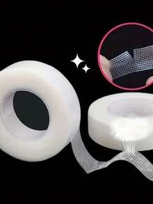 Băng nâng mặt vô hình bằng silicon, không mùi, di động, tạo đường nét V-Line tức thì, thoáng khí để trang điểm nhập vai và quyến rũ hàng ngày (Lưu ý: Kích thước 2,5 * 9cm là 2,5cm * 9m) - Nhiều màu - Xem 3