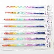 A Piece (49pcs) Of One 100% Lab Grown Sapphire Emerald Cut Gemstone For Charms Advanced Jewelry Making Materials DIY - Multicolor - View 4