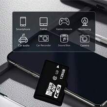 High Speed Flash Memory Card, High Speed Storage Memory Card, Ultra-High Performance Memory Card, Secure File Storage Solution For Smartphones, Cameras, Dashcams, Surveillance Cameras,16G/32G/64G/128G - Black - View 9