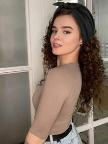 2pcs Black Bow Headbands For Women, 7" Extra Wide Non-Slip Headwraps, Workout Turban Hair Accessories Fall Winter Hair Band For Vacation Outfits Woman Women Bandanas Soft Headwrap Women Scarf - Multicolor - View 5