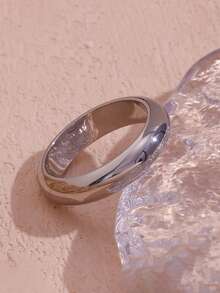 Customizable Wide Band Ring, Fashionable & Versatile, Suitable For Daily Wear By Women/Men, Engagement Ring, Valentine's Day Gift, Personalized Jewelry Gift