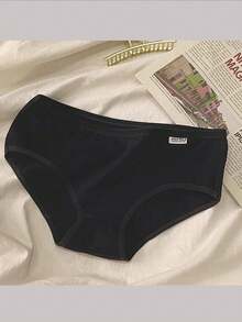 5pcs/Pack Women & Girls Cotton Breathable Mid-Waist Triangle Briefs - Multicolor - View 5