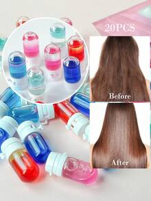 20粒胶囊旅行装护发精油持久保湿滋养干燥受损发质光泽增强旅行护发 - 彩色 - 查看 4