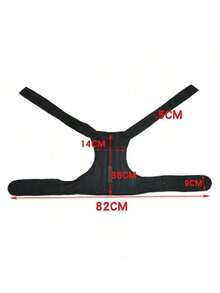 ComfortFit 姿势矫正器，男女适用 - 可调节、透气的矫形支架 - 无缝上背部、脊柱、颈部和肩部支撑 - 适合日常佩戴，锁骨稳定 - 促进健康姿势，防止懒散健身房配件 - 黑色 - 查看 2