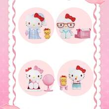 Sanrio Hello Kitty Daily Life Series Kitty Cat Ornament-Daily Routine Before A Date - Multicolor - View 3