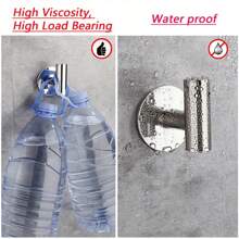 Gancio in acciaio inossidabile per accessori da bagno, appendiabiti da parete moderno per bagno, cucina, accappatoi, vestiti, autoadesivo per bagno, hotel, garage, piscina, accessori per la casa