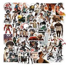Crunchyroll 50PCS Officially Licensed Shingeki No Kyojin Sticker Cartoon High Quality Waterproof Decoration For Guitars Luggage Water Bottle Party Christmas Thanksgiving Supplies And Gifts