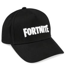 Fortnite Baseball Cap Peaked Lightweight Sun Hat Casual Sports Running Holiday Essentials Gamer Gift - Black - View 1