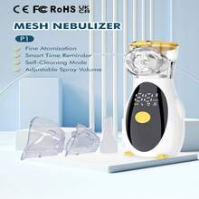 超细可充电迷你眼部保湿喷雾器，-USB 供电，缓解疲劳，精细雾化，智能时间提醒，可调节喷雾量，轻巧设计，易于使用和旅行，滋润您的眼睛 - 彩色 - 查看 6