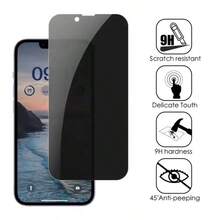 Cell Phone 3D PRIVACY FILM FOR IPhone /  / XIAO MI / MOTO / All Models - 黑色 - 查看 1