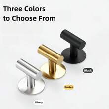 Gancio in acciaio inossidabile per accessori da bagno, appendiabiti da parete moderno per bagno, cucina, accappatoi, vestiti, autoadesivo per bagno, hotel, garage, piscina, accessori per la casa