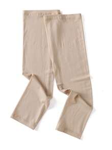 1 paire de nouveaux manchons de protection contre le soleil de couleur unie et fins, à bord régulier et étroit, anti-UV, légers pour le milieu du bras - Multicolore - Voir 7